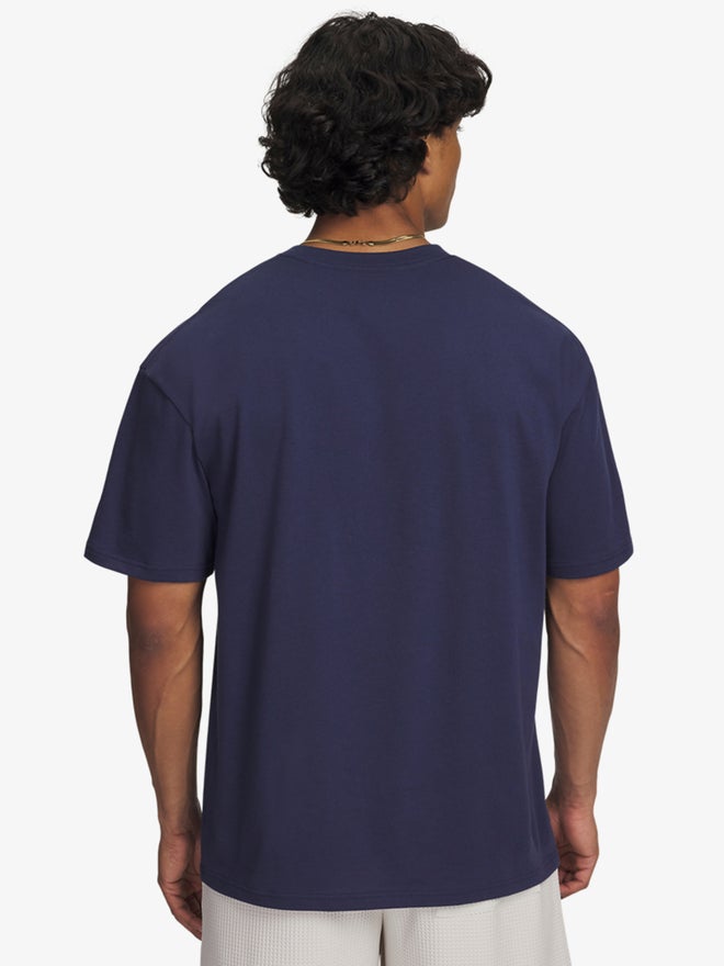 UNDER ARMOUR Men Heavyweight Oversized Branded T-Shirt - Image 3